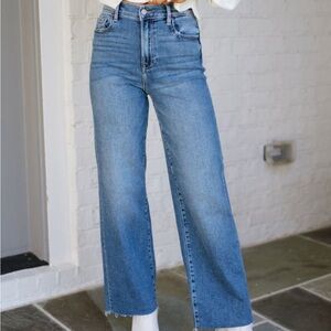 Dad Jeans- Medium Dark Wash